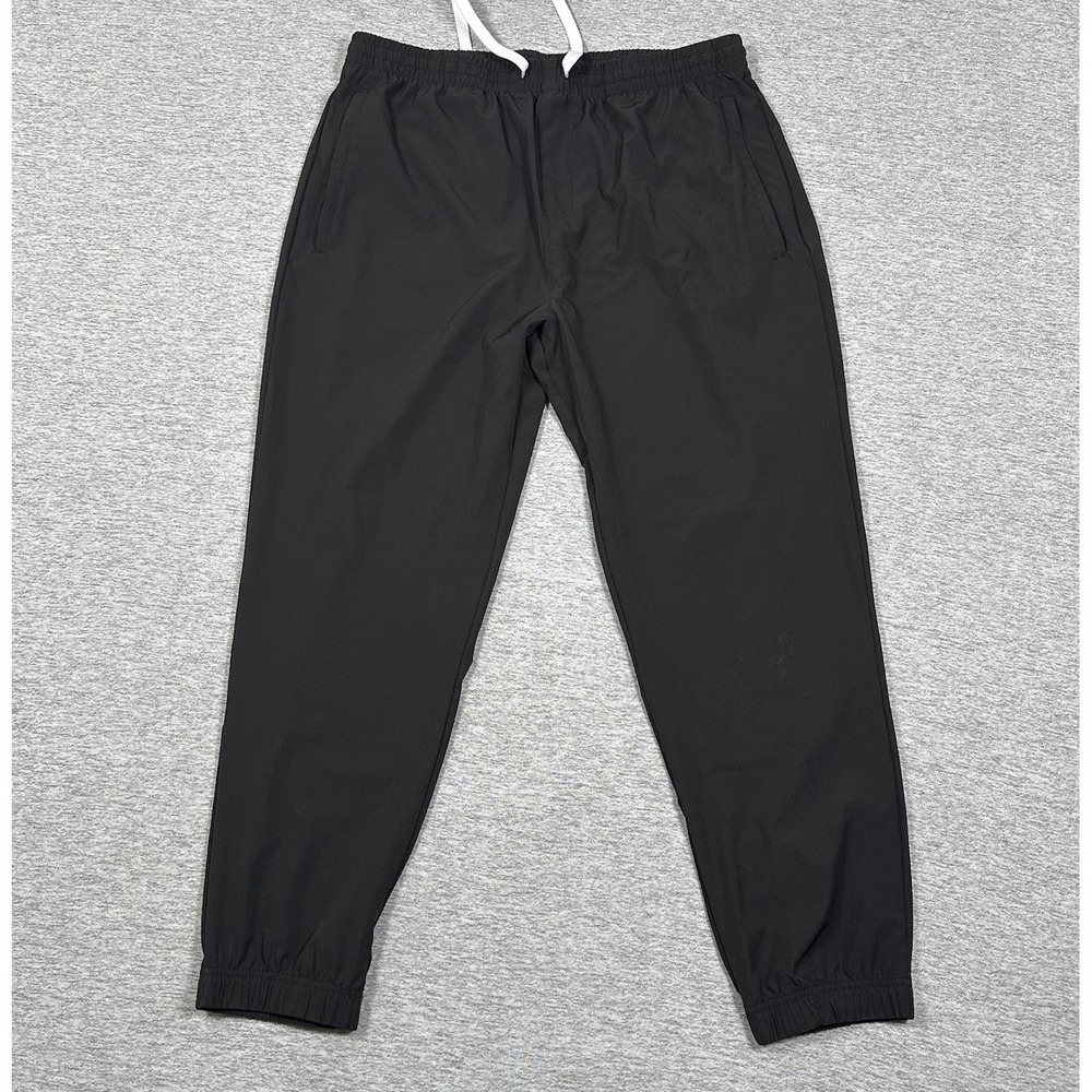 Cove Jogger Pants Mens Size 36x28 Black Performance Stretch Active USA Sport